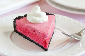 White Chocolate Raspberry Pie