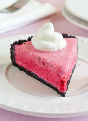 White Chocolate Raspberry Pie